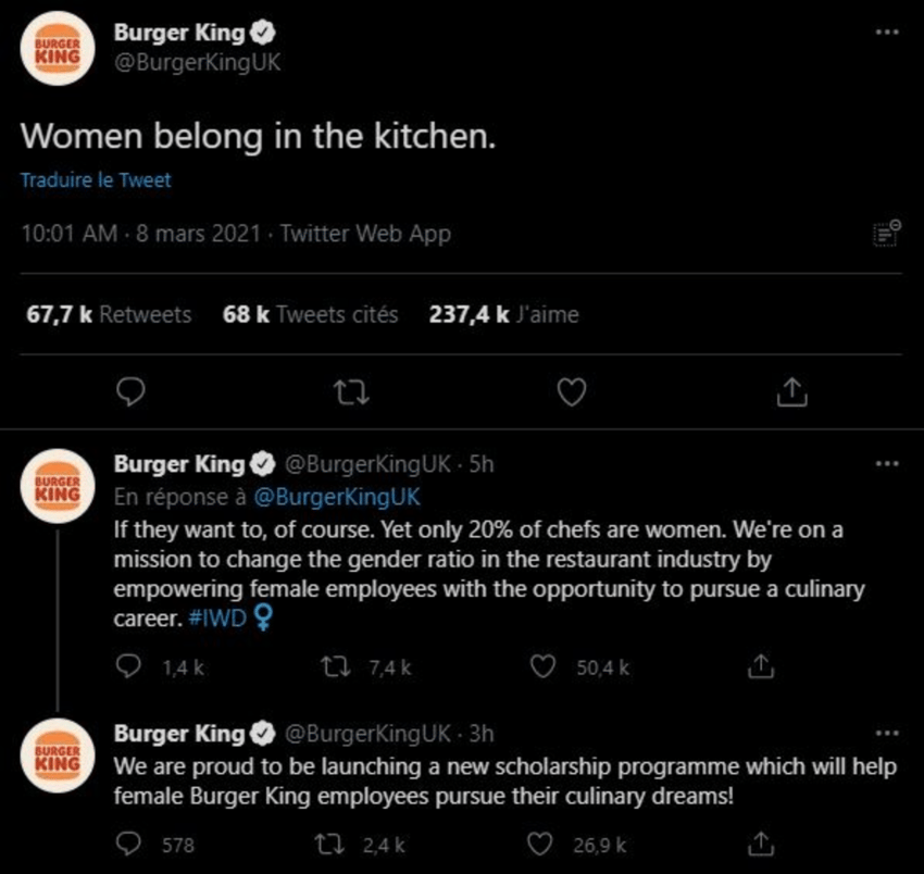 tweet burger king